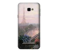 Terrace in Paris Eifel Case Cover For Samsung Galaxy J4+ (2018), J4 Plus (2018)