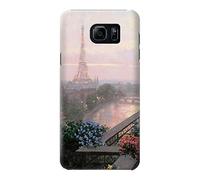 Terrace in Paris Eifel Case Cover For Samsung Galaxy Note 5