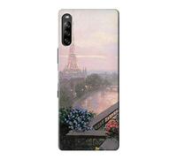 Terrace in Paris Eifel Case Cover For Sony Xperia L4