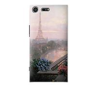 Terrace in Paris Eifel Case Cover For Sony Xperia XZ Premium