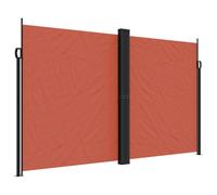 (terracotta, 200 x 1000 cm) vidaXL Retractable Side Awning Outdoor Privacy Screen Balcony Sunshade Shelter