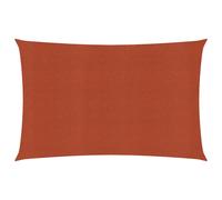 (terracotta, 3.5 x 5 m) vidaXL Sunshade Sail Canopy Screen Balcony Awning Canopy HDPE Rectangular