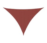 Sunshade Sail Oxford Fabric Triangular 5x5x6 m Terracotta