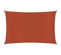 (terracotta, 5 x 6 m) vidaXL Sunshade Sail Canopy Screen Balcony Awning Canopy HDPE Rectangular