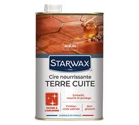 Terracotta and Baked Earth Starwax Wax, Incolore / 1 L