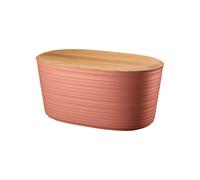 Terracotta BREAD BIN WITH BAMBOO BREADBOARD TOP "TIERRA"