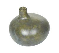 Decorative Vase KLANG Ceramic 18 cm Grey