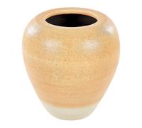 Decorative Vase SKIONE Ceramic 34 cm Light Brown