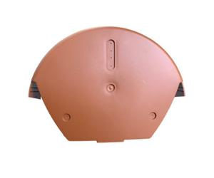 Terracotta Dry Verge Tile Round Ridge / Universal