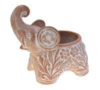 Terracotta Elephant Planter