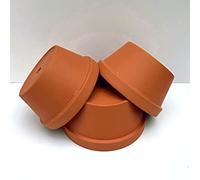Terracotta Half Plant Pots 22cm W x 10.5cm H(HF22) (3)