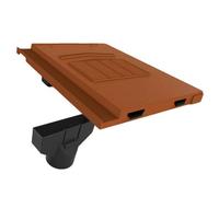 Terracotta Marley Modern, Mini Stonewold Non-Profile Roof Vent Tile & Pipe Adapter