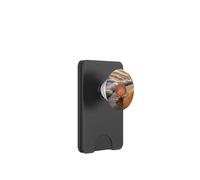 Terracotta Seashell Sunrise Ocean Waves Coastal Art PopSockets PopWallet for MagSafe