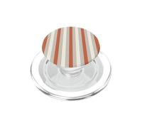 Terracotta Stripes - Modern Wide Vertical Striped Design PopSockets PopGrip for MagSafe