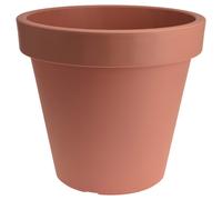(Terracotta) Strong Round Plastic Irrigation System Plant Pots