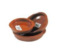 Terracotta Tapas Dish, Set of 3 (10+12+14cm)