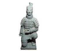 Terracotta Warriors Statues Ancient Traditional Clay Figurine From Xian China,Collectible Figurines for Desktop, Bookcase, Dining Table, Study, Bedroom