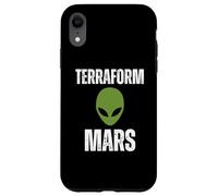 Terraform Mars Science fan Astronaut Extraterrestrial humor Case for iPhone XR
