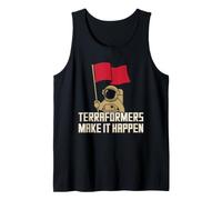 Terraforming Mars Space Exploration Mars Colonization Tank Top