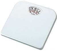 Terraillon Mechanical Bathroom Scale, Large Rotating dial, Compact, 120 kg/19 st, T101 kg/st, White