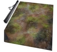 Terrain Crate 6x4 Fantasy Neoprene Wargaming Mat | Rock & Scrub Battlefield