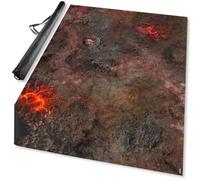Terrain Crate 6x4 Hellscape Neoprene Wargaming Mat | Lava & Chaos Mat