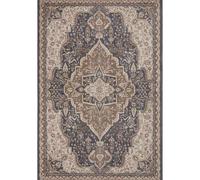 Terrain Designer Shortpile Black Blue Rug - 160X235 cm