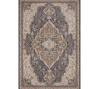 Terrain Designer Shortpile Black Blue Rug - 240X340 cm