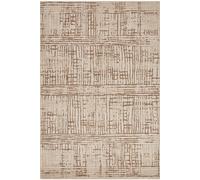 Terrain Designer Shortpile - Modern Geometric Rug - Brown - 80X120 cm