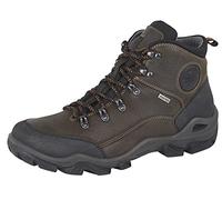 TERRAIN Mens Leather Trail Shoes Dark Brown