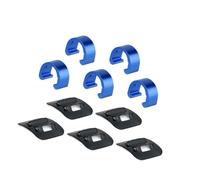 Terrain Mountain Bike Hose Guide Clamp Tool Easy Mounting Not Erosion Shifts Cable Brackets for Riding General Bike Cable Holder Metal+Plastic