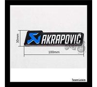Terram Leisure Akrapovic High Temperature Aluminium Plate for Motorcycle Silencer 10 cm Blue