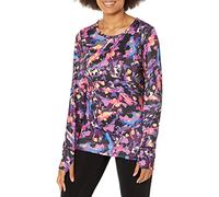Terramar Women's Below Zero Crew, Rising Sun, Medium, Rising Sun, Medium