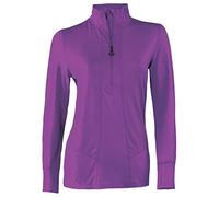 Terramar Women's Cloud Nine 4-Way Stretch Brushed Half Zip Jacket