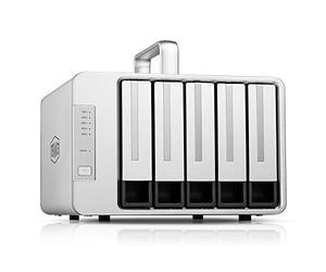 TerraMaster D5 Thunderbolt 3 Professional-Grade 5-Bay External Hard Drive Enclosure RAID 0/RAID1/RAID5/RAID10 Hard Disk RAID Storage (Diskless)