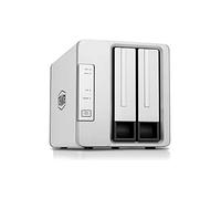 TERRAMASTER F2-423 2-Bay High Performance NAS for SMB with N5095 Quad-core CPU, 4GB DDR4 Memory, 2x 2.5GbE Ports,Network Storage Server (Diskless) (2 Bay Quad-core NAS)