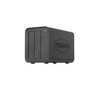 TERRAMASTER F2-425 2-Bay NAS Storage - Intel x86 Quad-Core CPU, 4GB RAM, 2.5GbE LAN, Network Attached Storage Multimedia Server for Home Users (Diskless)