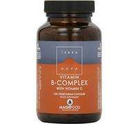 Terra Nova Capsules B Complex with Vitamin C - 100 Vegicaps