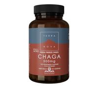 Terranova Chaga 500mg Full Spectrum (Fresh Freeze Dried-Organic) 100 Pack