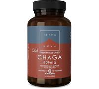Terranova Chaga Fresh Freeze Dried Organic 500mg 100 Capsules