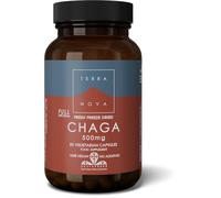 Terranova Chaga 500mg Full Spectrum (Fresh Freeze Dried-Organic) 50 Pack