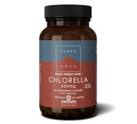 Terranova Chlorella 500mg (Fresh Freeze Dried- Organic) 50 Pack