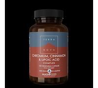 Terra Nova Vegicaps Chromium, Cinnamon & Lipoic Acid Complex – 100 Vegicaps