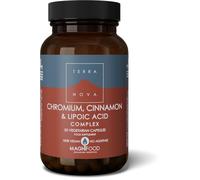 TERRANOVA Chromium, Cinnamon & Lipoic Acid Complex - 50 Vegicaps