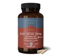 Terranova Easy Iron 20mg Complex Non Constipating 100 Veg Capsules