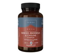 TERRANOVA Ginkgo, Rhodiola & Choline Complex - 100 Vegicaps