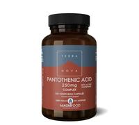 Terra Nova Pantothenic Acid Complex 250 mg with Active Pantethine 100 Vegicaps