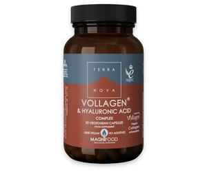 Terranova Vegan Collagen & Hyaluronic Acid Complex 50 Capsules