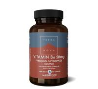 TERRANOVA Vitamin B6 50mg Complex - 100 Vegicaps