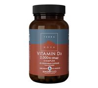 TERRANOVA Vitamin D3 2000 IU Complex - 50 Vegicaps